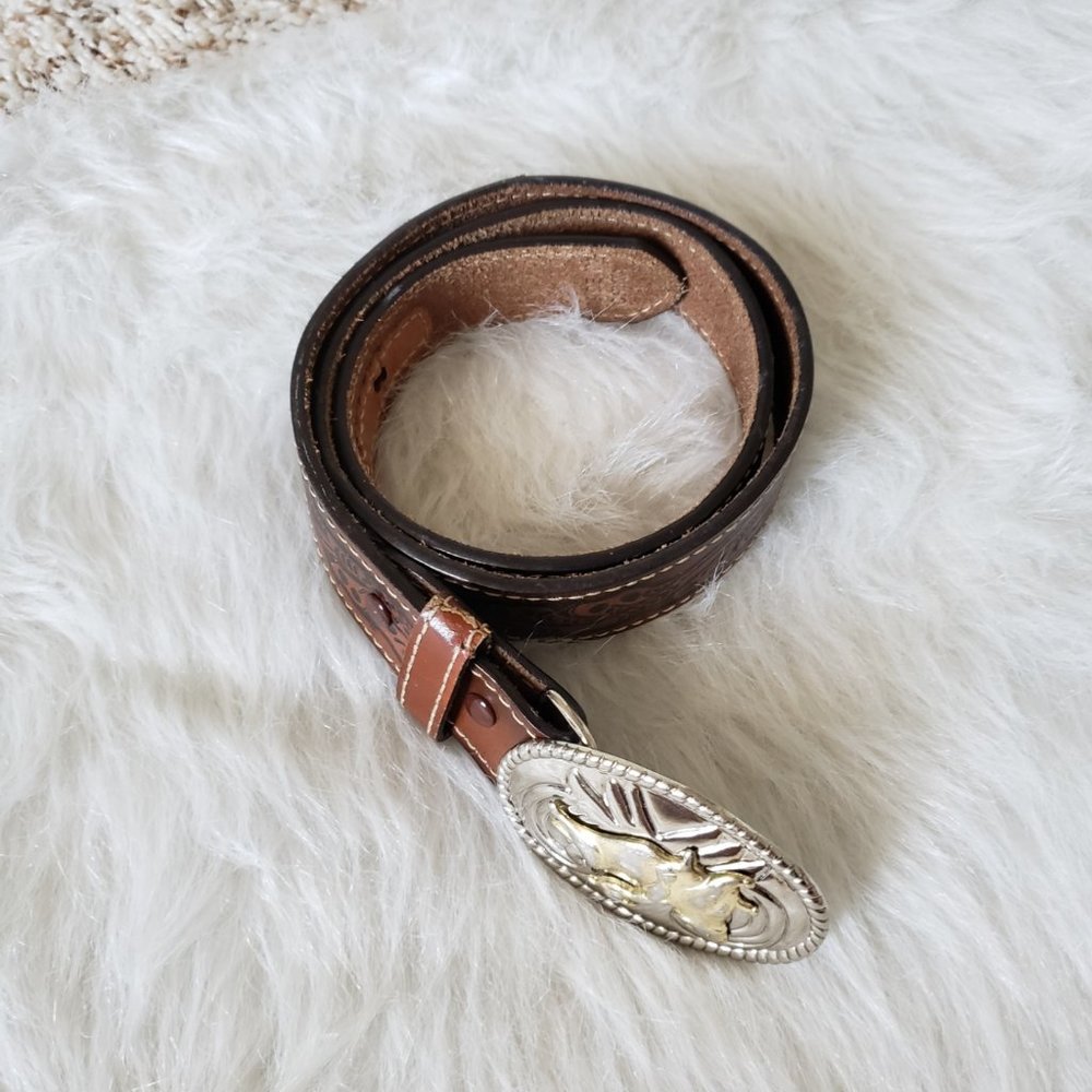 Nocona Leather Belt Rodeo. 28-32